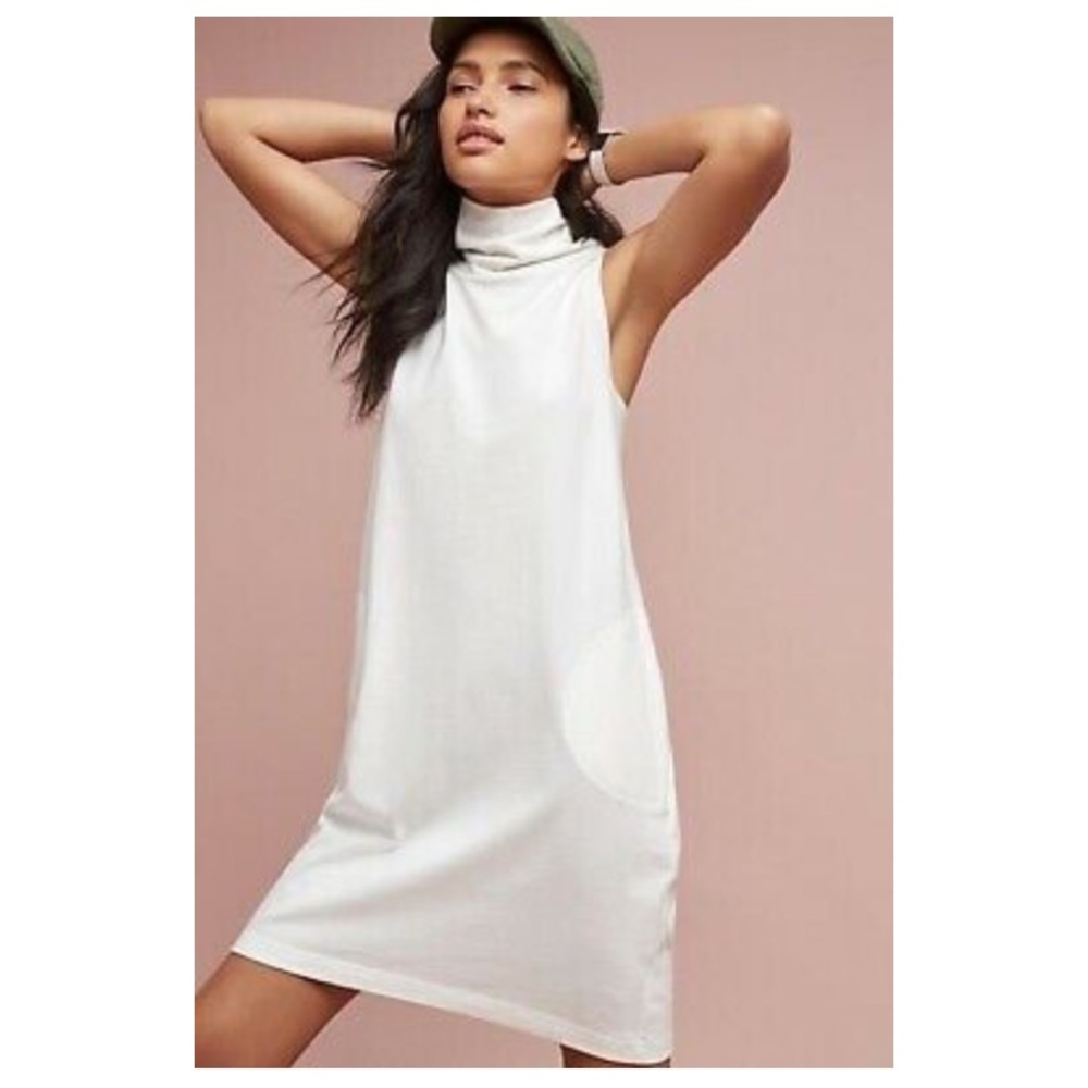 Anthropologie Mock Neck Tunic Dress By Akemi + Kin